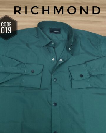 প্রিমিয়াম মাইক্রোস্টিচ শার্ট>Bottle Green